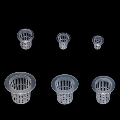 China                  Hydroponic Plastic Growing Net Cups Pot Hydroponic Greenhouse              for sale