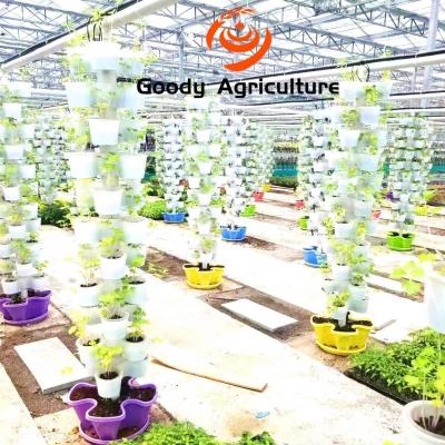 Китай Система выращивания гидропоники для теплицы продается