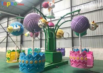 Κίνα Γύρος 24 μπαλονιών Samba γατών παιδικών χαρών ζωηρόχρωμο προσαρμοσμένο εμφάνιση μέγεθος καθισμάτων προς πώληση