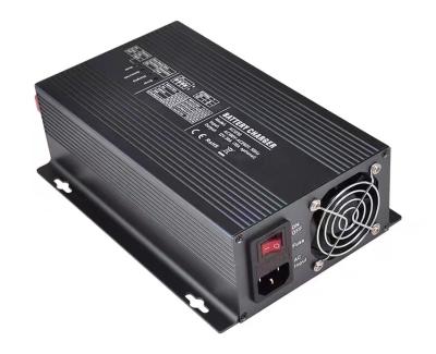 China 48V 10A AC DC Battery Charger Lifepo4 Battery Charger M8 Screw IP22 for sale