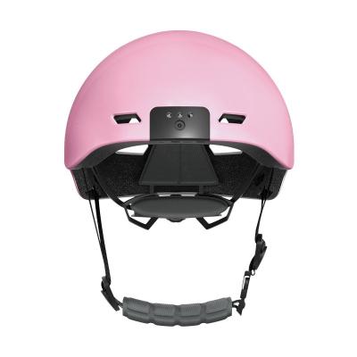 China Camera Recorder Safety Smart 1080P HD With Light Riding Motorcycle Helmet à venda