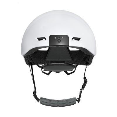 China Bike Helmet With LED Turn Signal Light USB rechargeable WIFI Smart Bicycle Helmet à venda