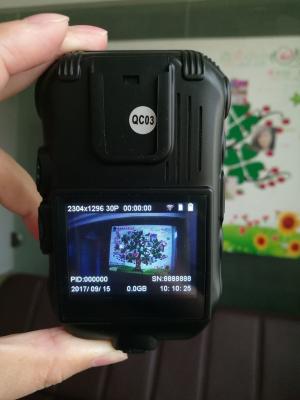 China Durable Black Police Camera Recorder 3600 MAh Lithium Replace Battery Support GPS for sale