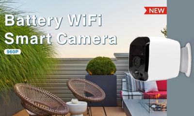 China Wireless Wifi Security Camera Battery Powered HD 960P Resolution Support Night Vision for sale