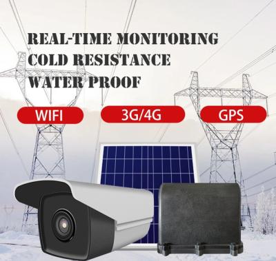 China MTK6739 Processor 12W 4G Wifi Security Camera 18000mah Wire Tower for sale