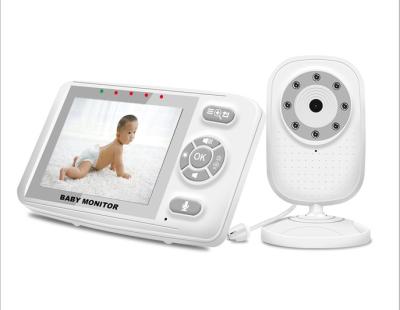 China 3.5 Inch 2.4G Wireless Baby Monitor 15FPS Video Transmission Rate en venta