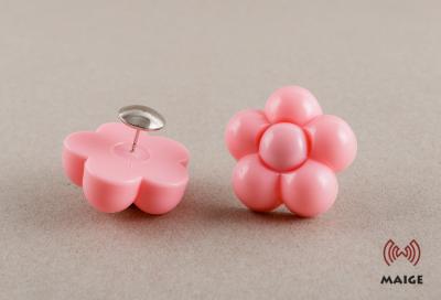 China Strong Plastic Flower Deactivate Security Tags Loss Prevention Without Frequency for sale