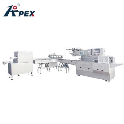 China Customized Automatic Food Tray Sealing Horizontal Packing Machines For Tray for sale