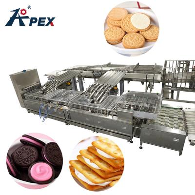 China Commercial Biscuit Sandwiching Machine Manufacturer Automated for sale