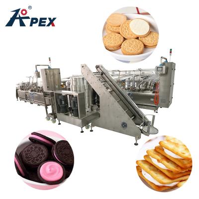 China Industrial Filling Chocolate / Biscuit Sandwiching Machine Automatic for sale