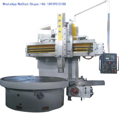 China Automatic Vertical Turning Lathe Machine , High Precision CNC Vertical Lathe Machine for sale