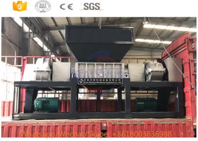 China Copper Powder Scrap Metal Shredder Machine With Low Rotation Rate 5-8cm Size for sale
