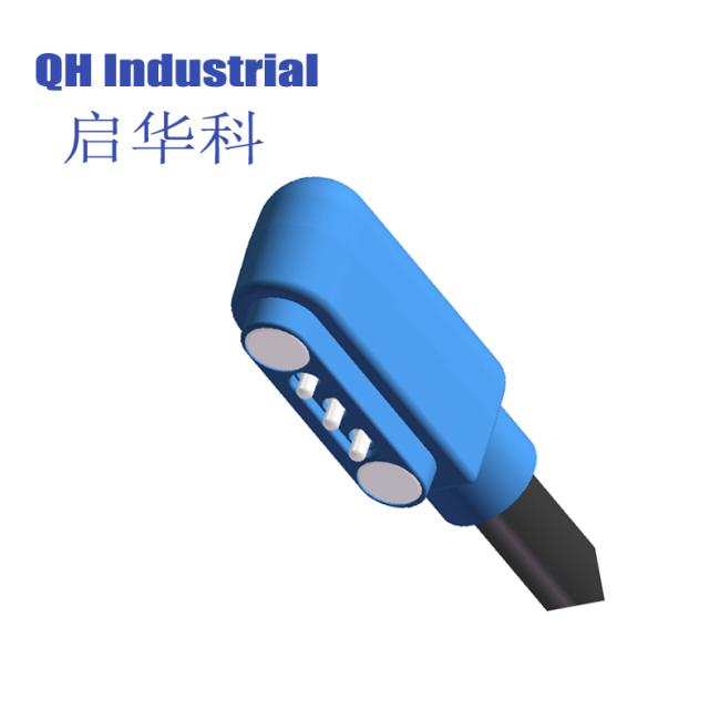 3Pin Magnetic Pogo Pin United Emirates High Current Connector For Electronic Product Magnetic12V Pogo Pin Usb