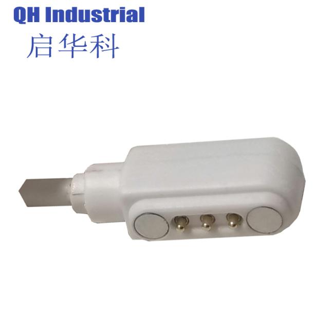 3Pin Efficient Male And Female Waterpro of 3A Magnetic Brazil Efficient Magnetic Pogo Pin 6Pin Usb Jack Connector