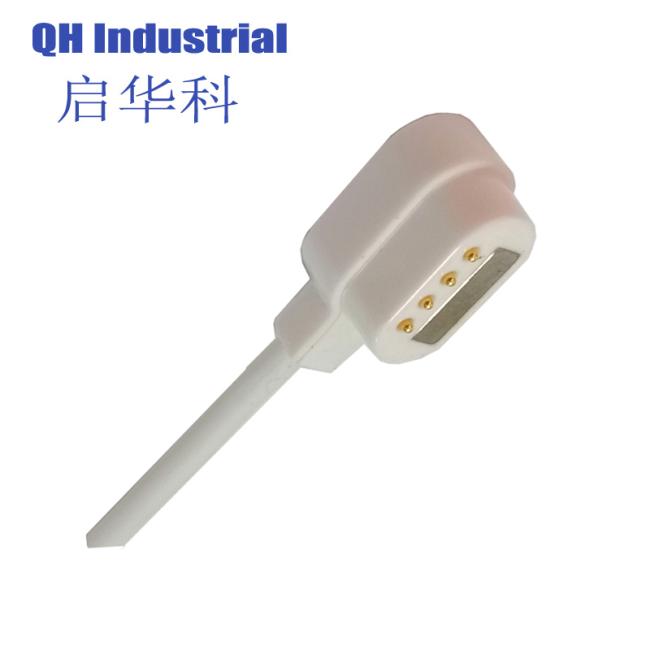 4Pin Republic Of Korea magnetic laptop power connector wearable charger cable with pogo pin
