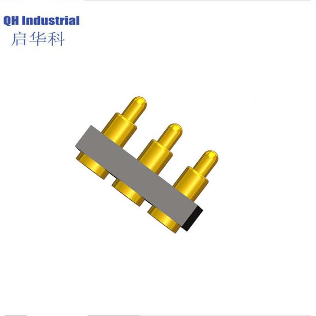 3Pin Norway Ce Standard Female Connector Magnetic spring loaded pin Connector Magnetic spring loaded pin Cable Connector