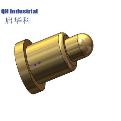 China SMT 3.0mm Length Precision Artwork Amphenol Double Head Pogopinn for sale