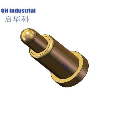 China SMT 7.0 Length CNC High Precision Amphenol SMT DIP Screw Type Pogo Pin Brass Pin Signal Pin for sale