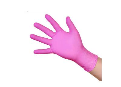 China Material médico disponible del nitrilo de los guantes de la flexibilidad fuerte ningunas alergias en venta