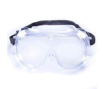 China Anti Splash Medical Protective Safety Goggles Polycarbonate Lens Soft Face Frame for sale