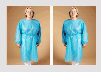 Chine Couture ultrasonique jetable de robe chirurgicale de résistant à l'eau avec la couleur de Customzied à vendre