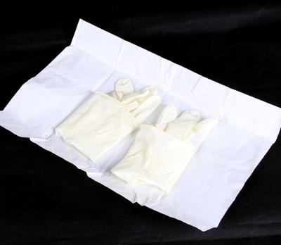 China Protective Medical Sterile Examination Gloves Latex Material Micro Textured Surface for sale