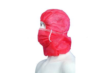 China As capotas cirúrgicas descartáveis não absorventes respiráveis com látex da máscara - livre à venda