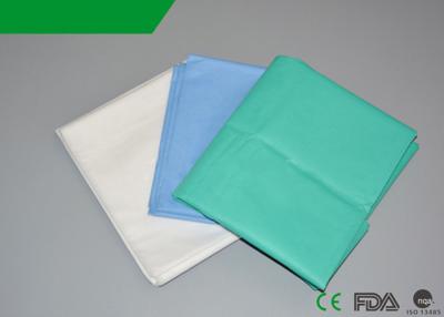 China Non Woven Disposable Stretcher Sheets Soft Touch With Four Corners Elastic for sale