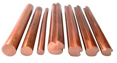 China Copper Contact Wire For Electric Railway With Excellent Wearability for sale