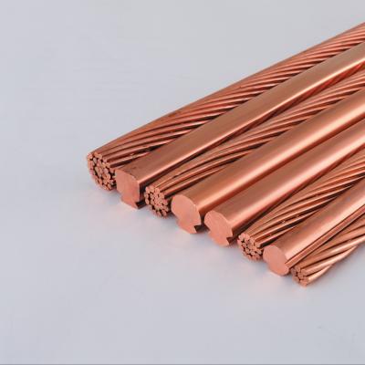 China Copper Catenary Wire For Electric Railway Strong Fatigue Resistance for sale