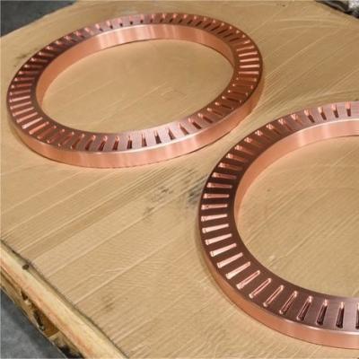 China Copper End Ring And Rotor Bar  Excellent Thermal Conductivity for sale