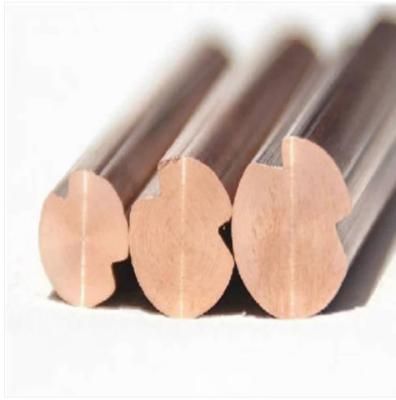 China Copper Contact Wire For Electrified Material With Excellent Wearability for sale