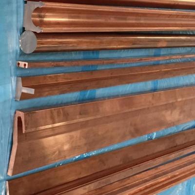 China Conductive Copper Profiles Of High Quality And Low Cost Customized for sale