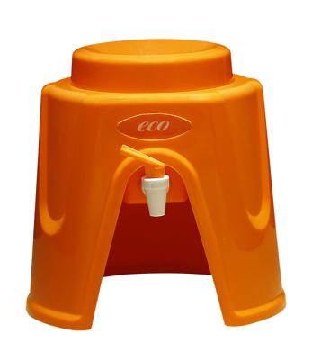 China Orange Countertop Filtered Water Dispenser ,  Non Electric Water Purifier Dispenser for sale