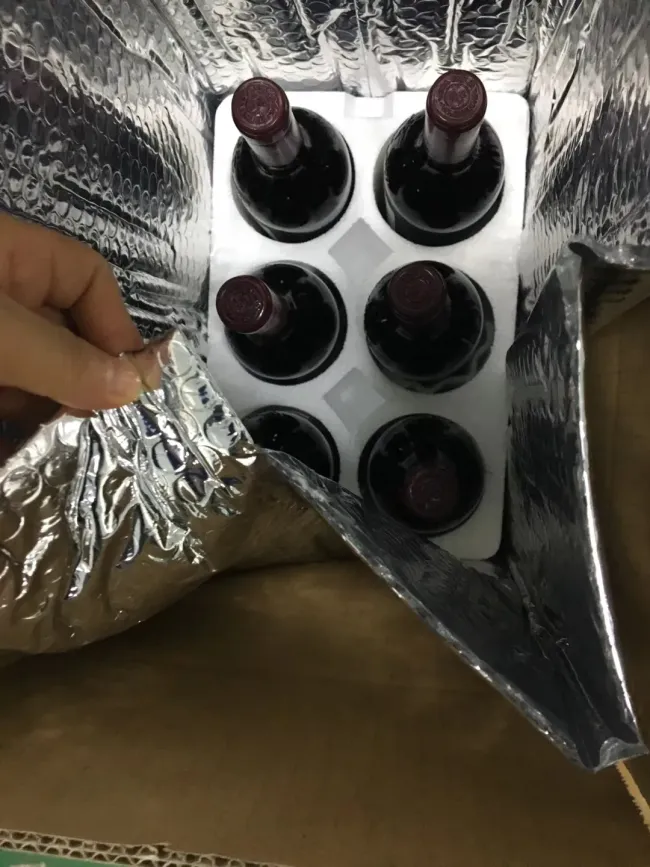 Thermal Bag with Customized Thickness for Box Liner