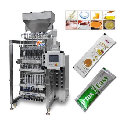 China Food Multi Lane 3 Sides Liquid Sachet Sealing Filling And Packing Machine en venta