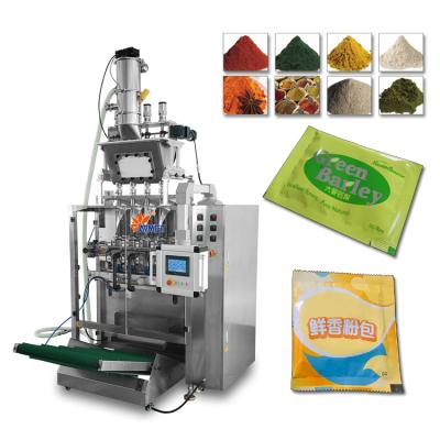 China Multi Food Lane 3 Side Sealing Sachet Powder Packing Machine for sale