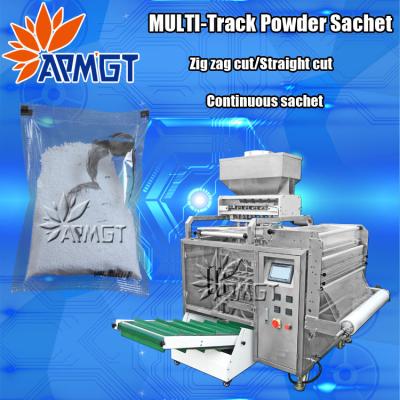 China Food multi lane powder filling and detergent sachet packing machine, max film width.1200mm en venta