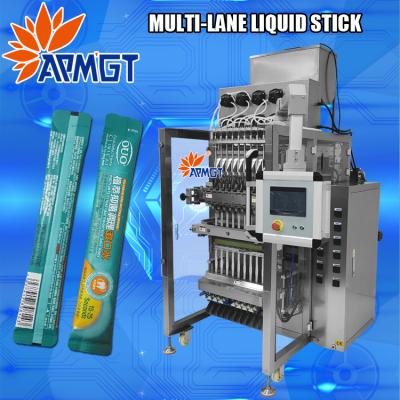 中国 Mouthwash Multi Food 4 Lane 10 Lane Stick Filling And OTO Liquid Packing Machine 販売のため