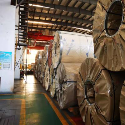Chine 2B apprêtent 316 409 bobine d'acier inoxydable de la bobine solides solubles 304 DIN 1,4305 d'acier inoxydable à vendre