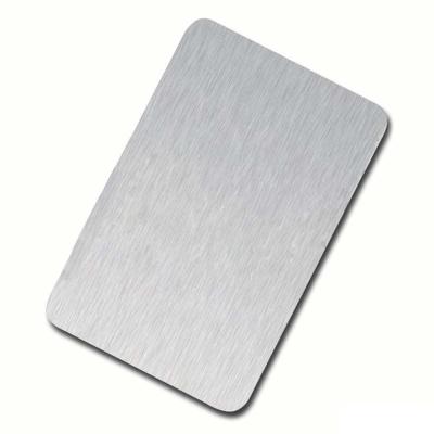 China AISI Cold Rolled SS 304 316L Brushed Stainless Steel Plate 300 Series SS Sheet for sale