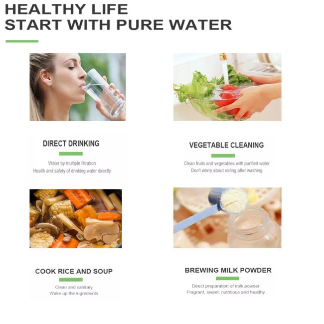 RO purification system maintenance and service access