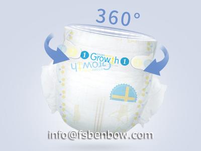 China Taped Diaper Hot Sale Custom OEM Biodegradable Baby Diaper for sale