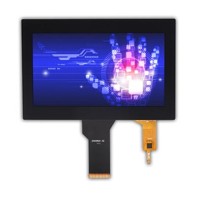 Китай Бит Rgb СИД 24 емкостного сенсорного экрана Pin TFT LCD I2c Ctp 50 белый продается