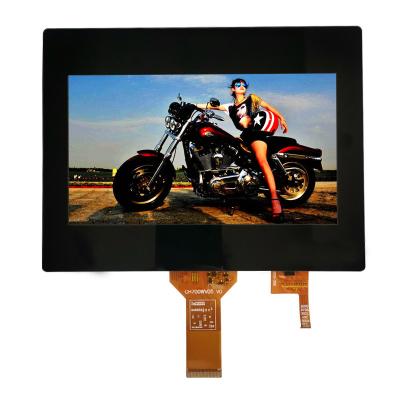 China 850nits Pcap TFT LCD Touch Screen 7 Inch 12 O'Clock ISO9001 for sale