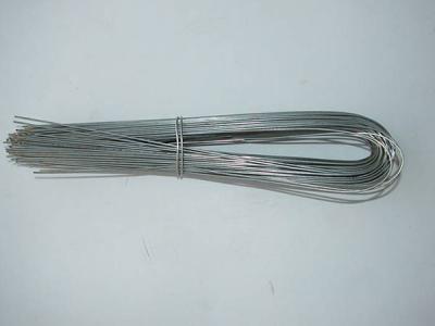 China Pliable U Type Wire 0.6mm-1.5mm Hot Dip Galvanized Steel Wire for sale