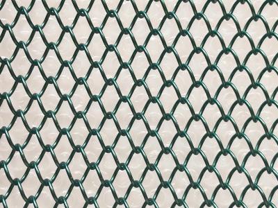China Color Decorative Wire Mesh Screen Aluminum Alloy Chain Link Fence for sale