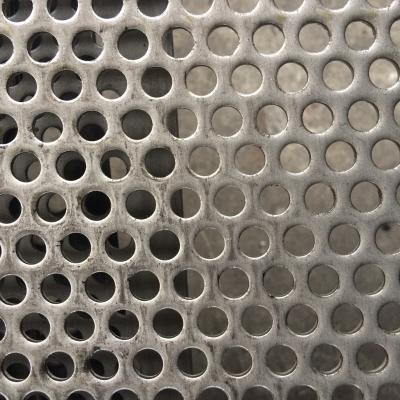 China Mechanical Architecture Perforated Metal Sheet Aluminum Stainless Steel for sale