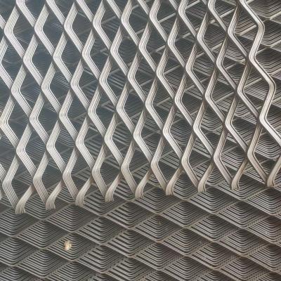 China Expended Metal Mesh Punched Steel Mesh 0.5mm 0.8mm for sale