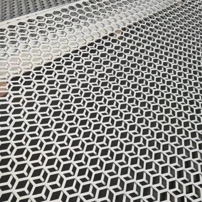 China 1.0mm Perforated Aluminum Mesh Durable Perforated Metal Mesh Sheet for sale